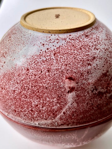 Red + White Speckle