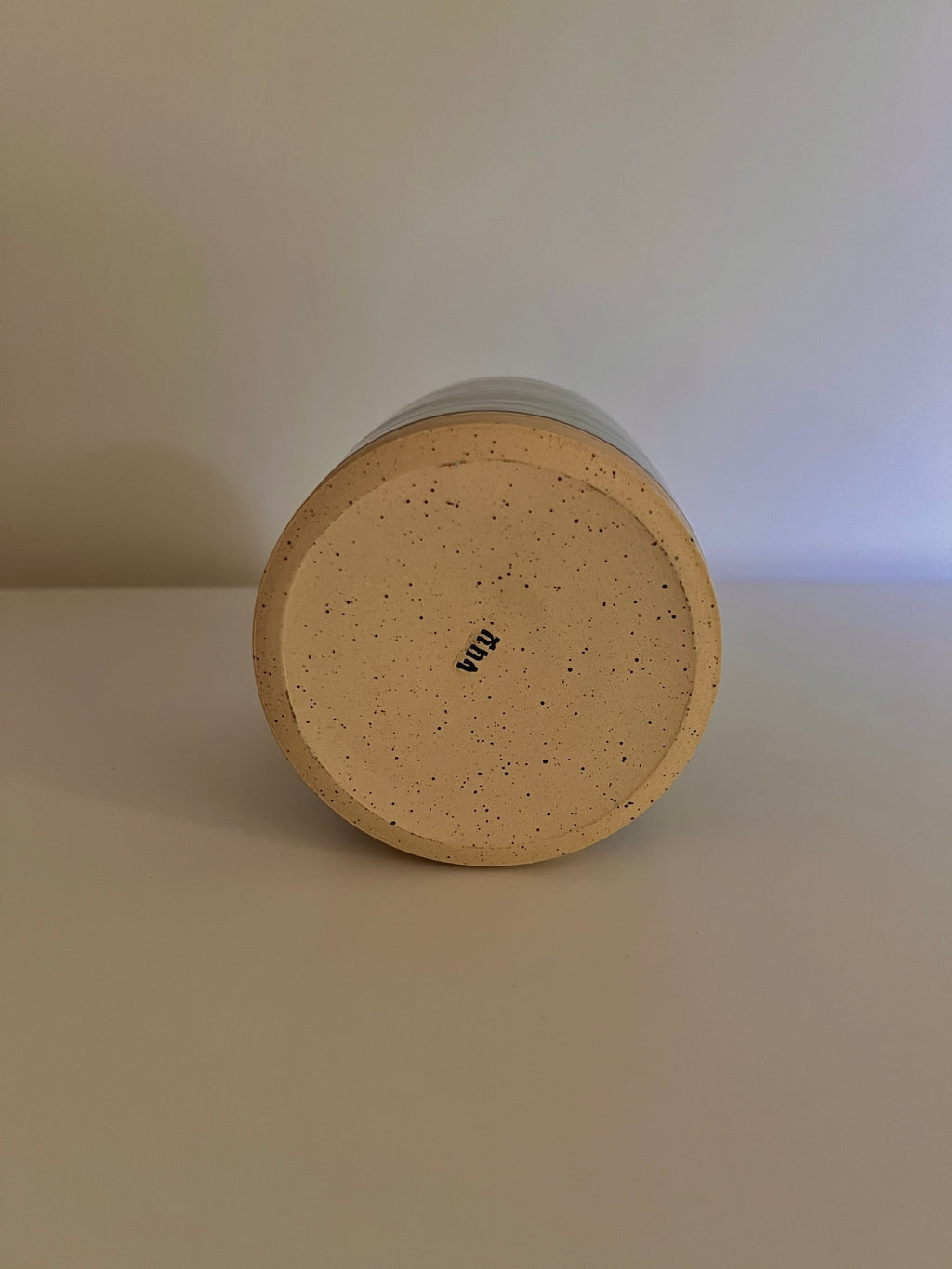 Green Speckle Vase