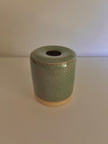 Green Speckle Vase