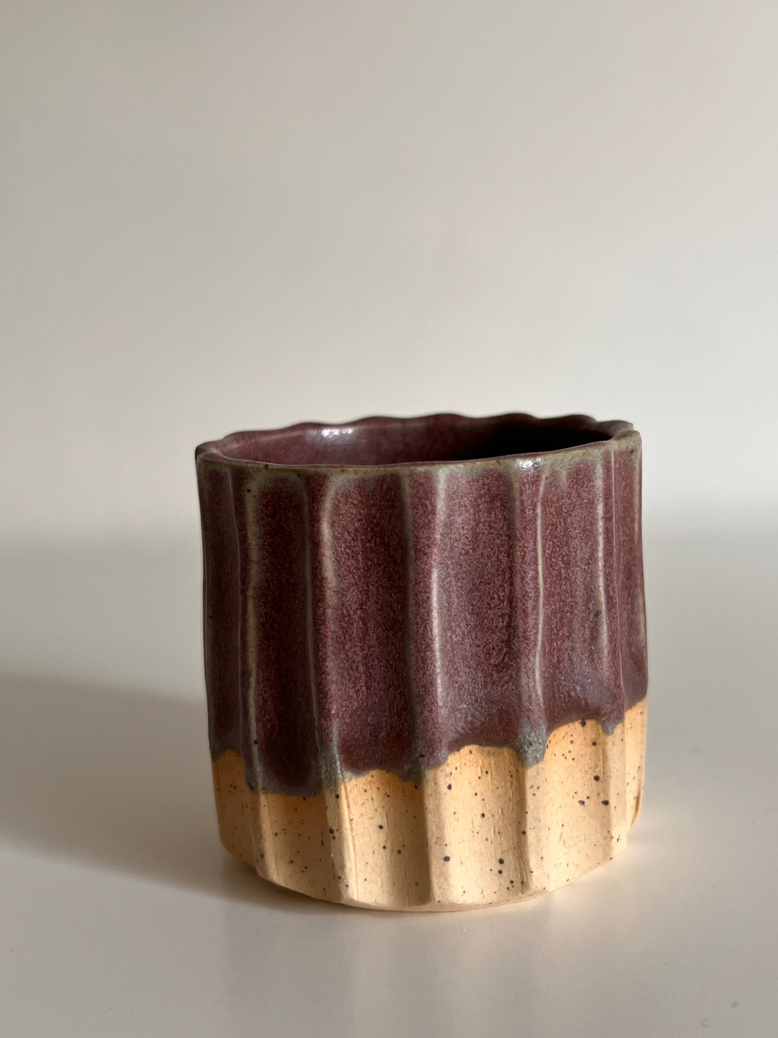 Fluted — Plum