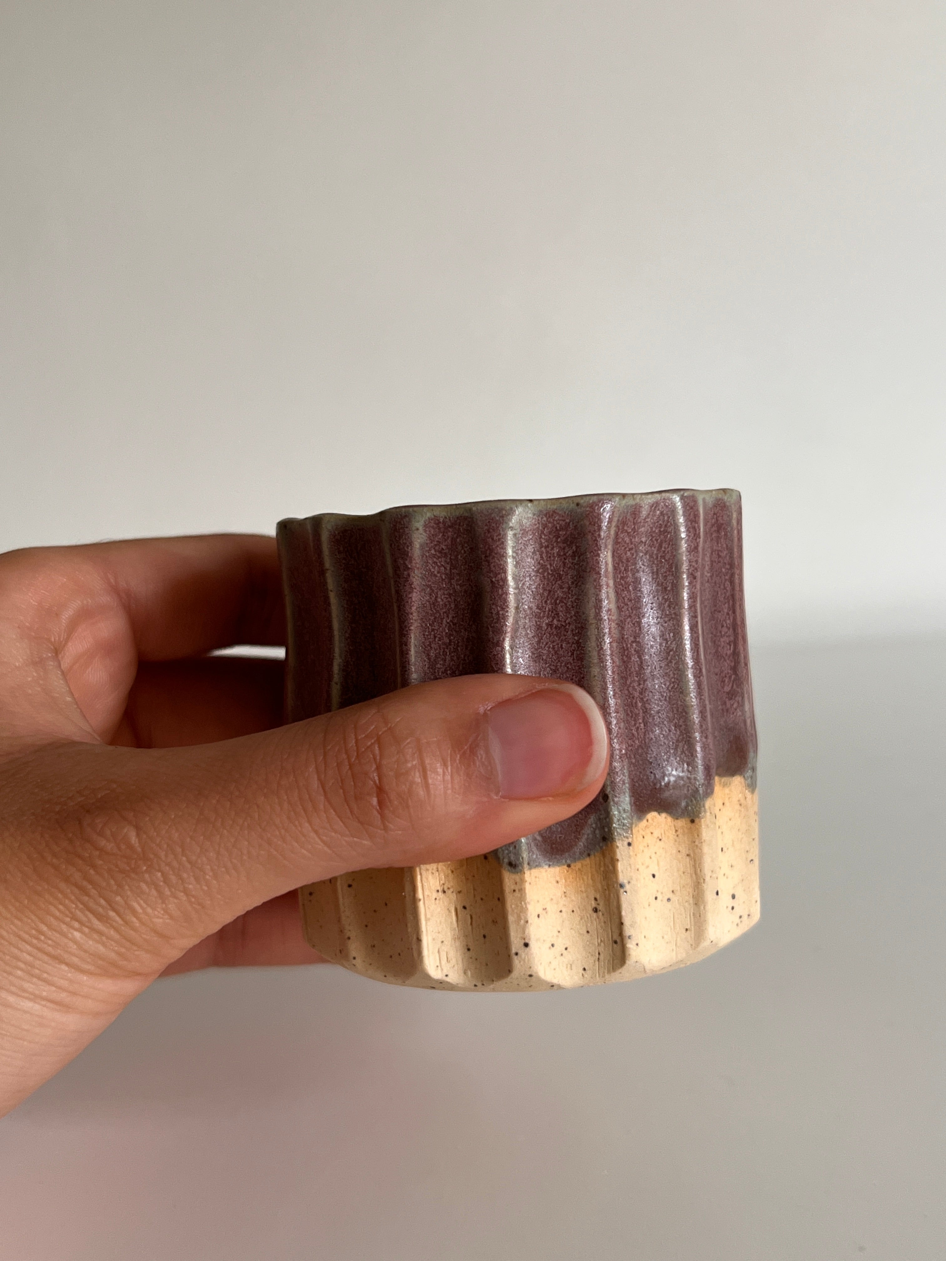 Fluted — Plum