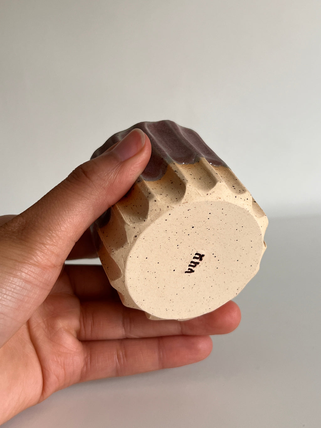 Fluted — Plum