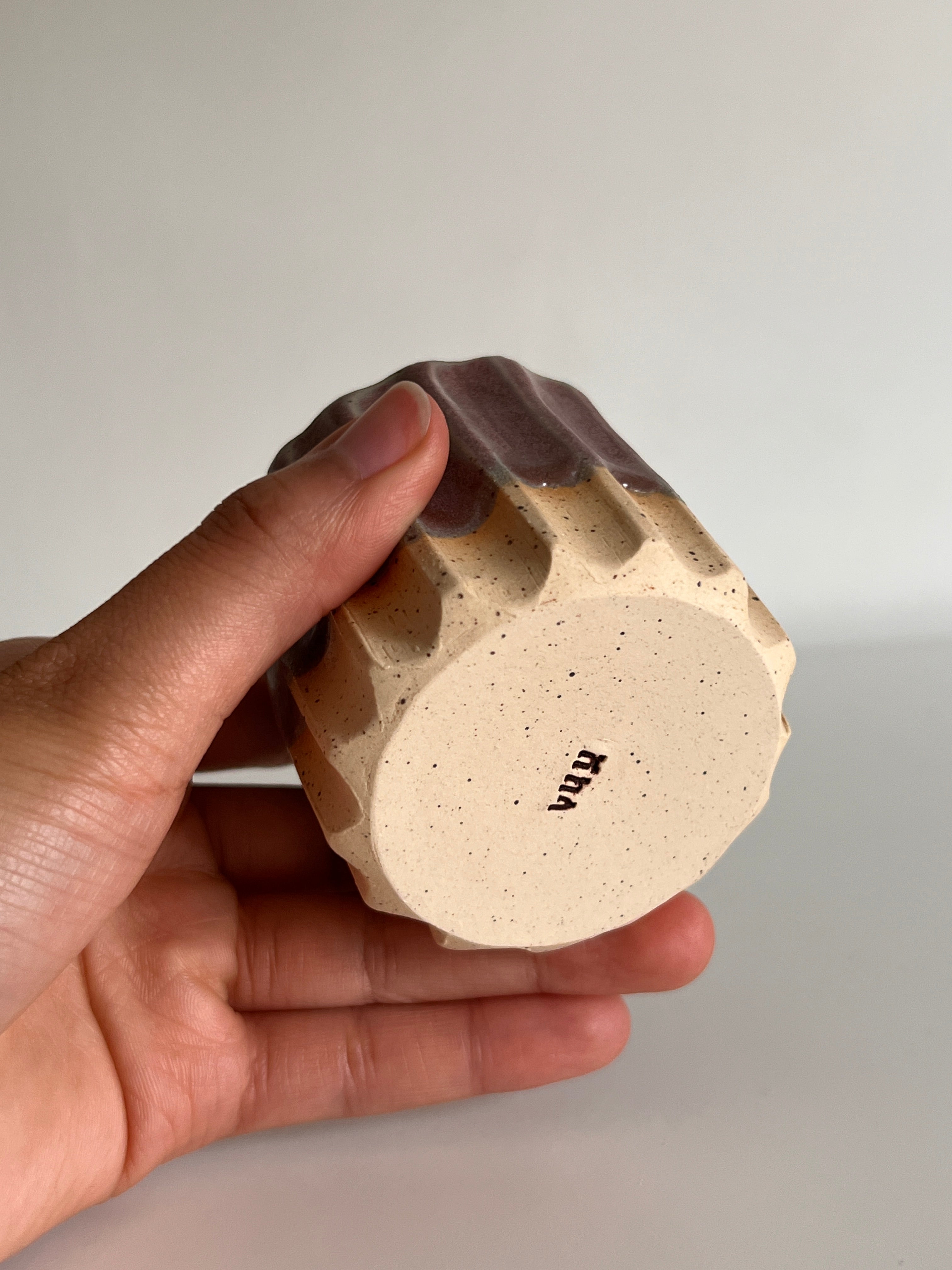 Fluted — Plum
